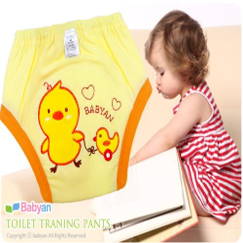 Chick defecation training underpants