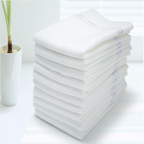 Non-fluorescent 100% cotton large-sized rectangular diaper
